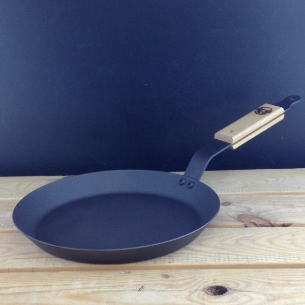 10¼" (26cm) Prospector Pan Oven Safe Iron Crepe / Shallow Frying Pan